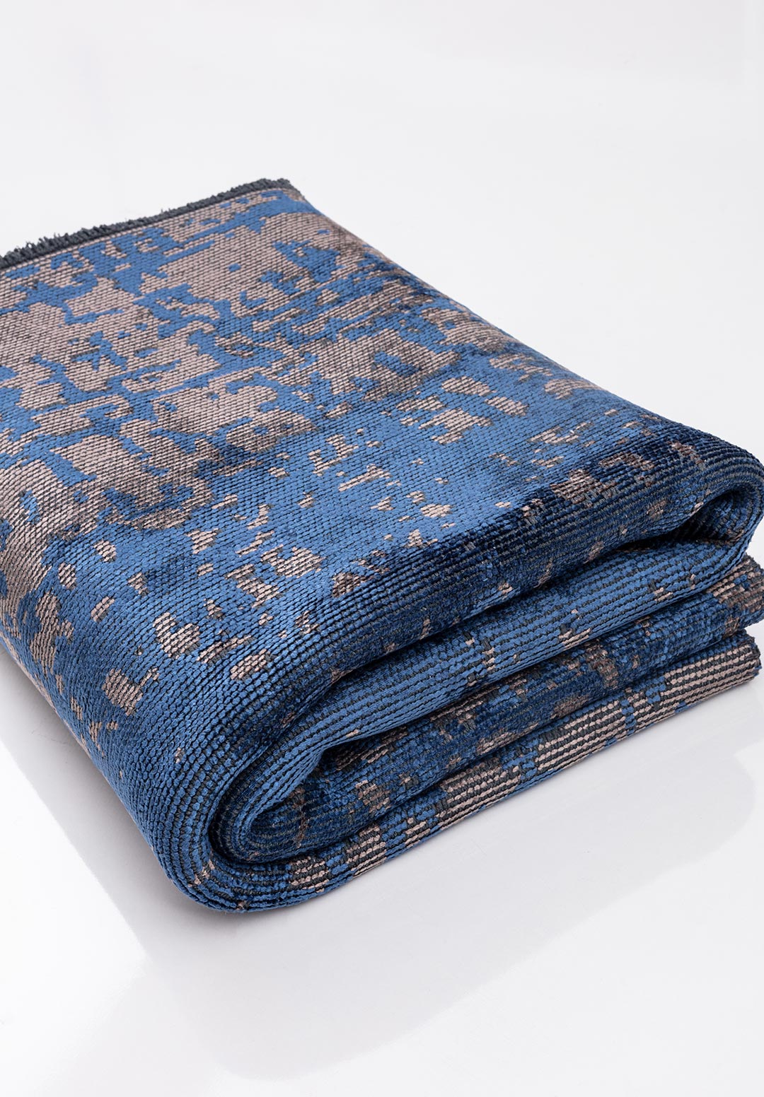 SPARK DARK GREY - NAVY BLUE RUG - 4