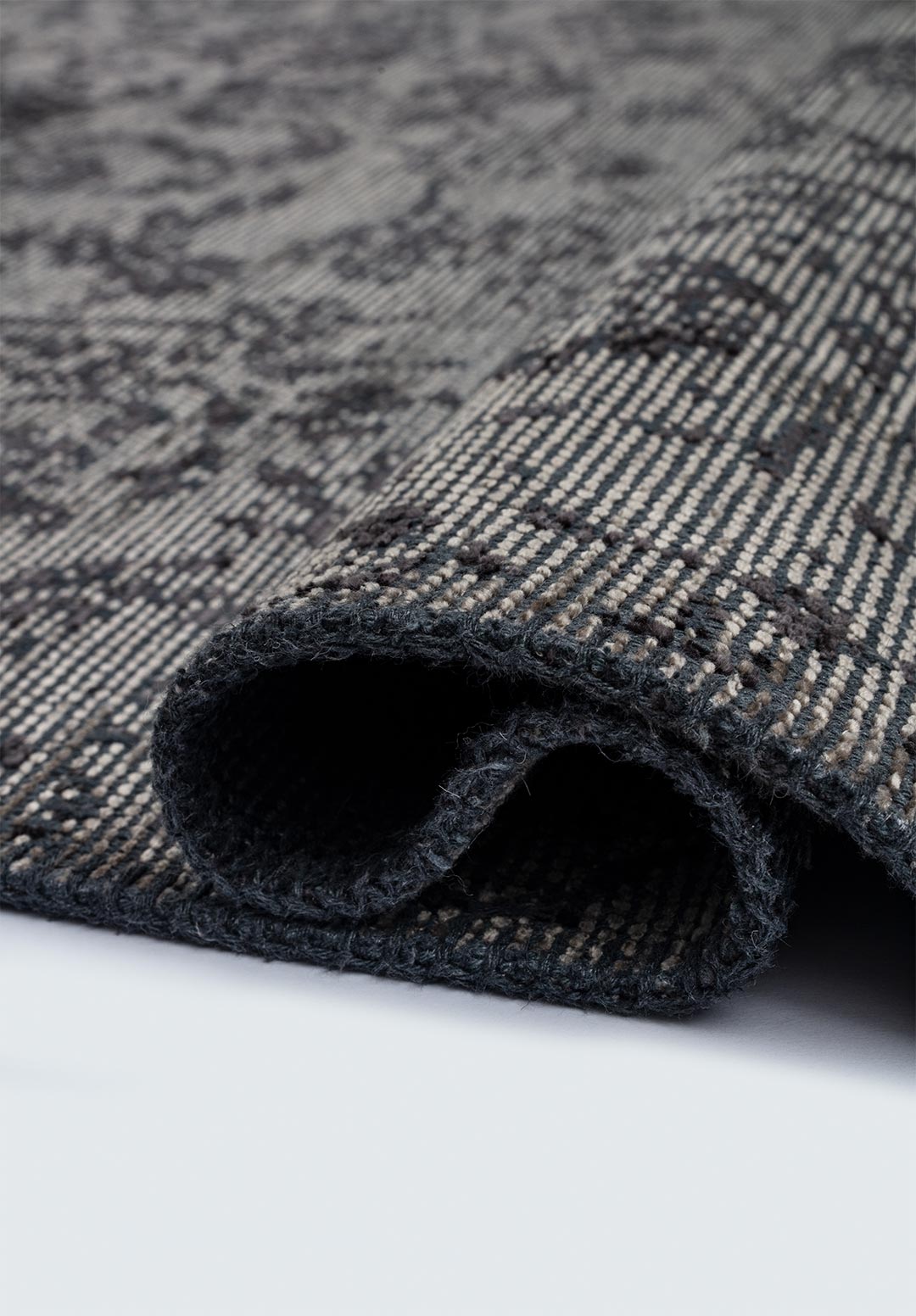 CLASSY CHARCOAL - BEIGE RUG - 2
