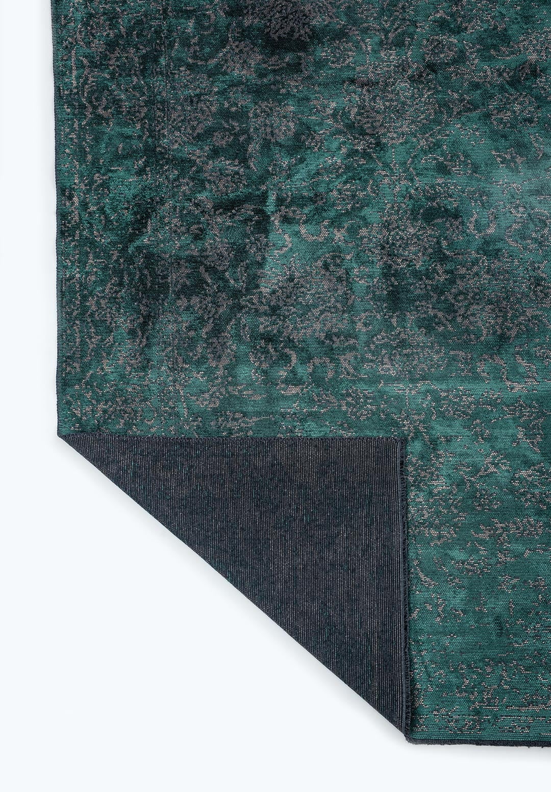 CLASSY BEIGE - DARK GREEN RUG - 3