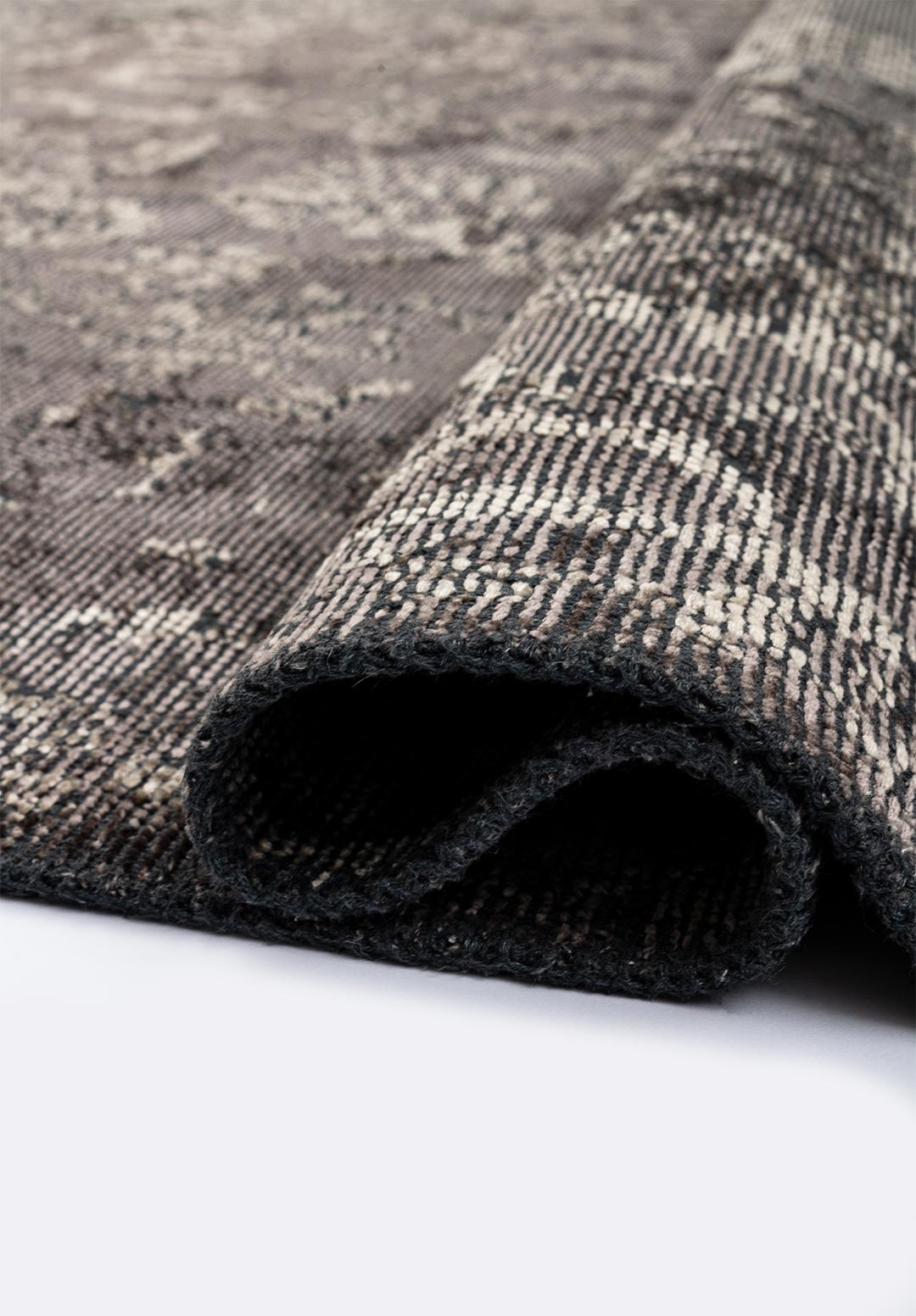CLASSY BEIGE - DARK GREY RUG - 2