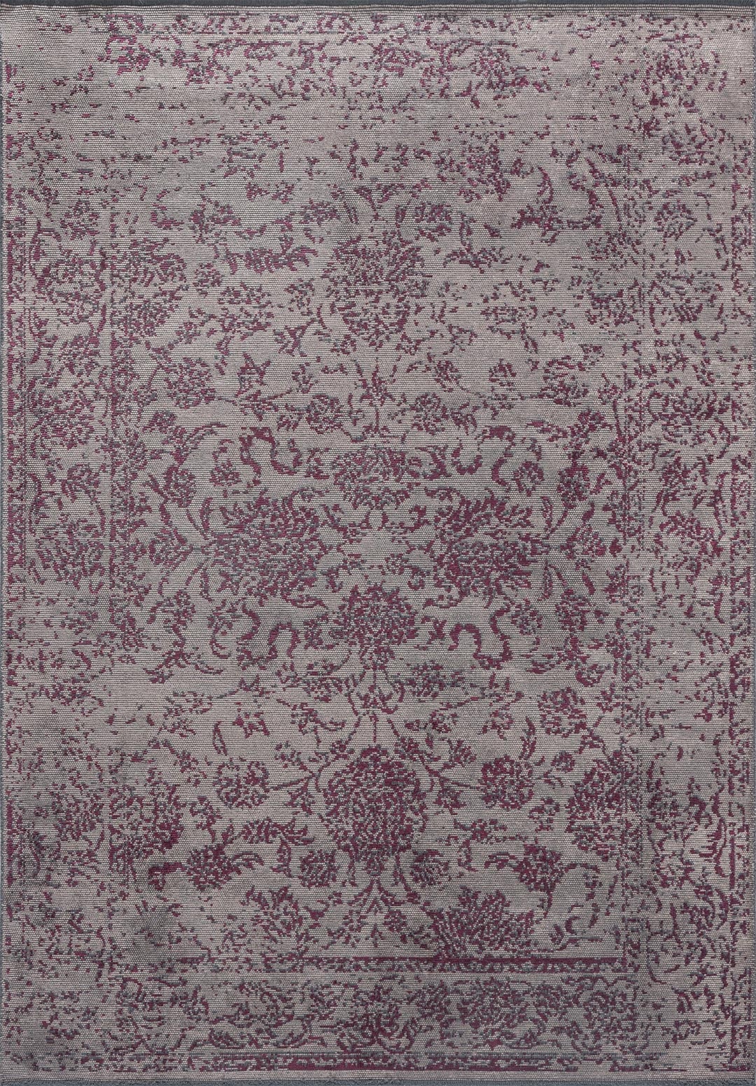 CLASSY DARK DAMSON - COPPER RUG