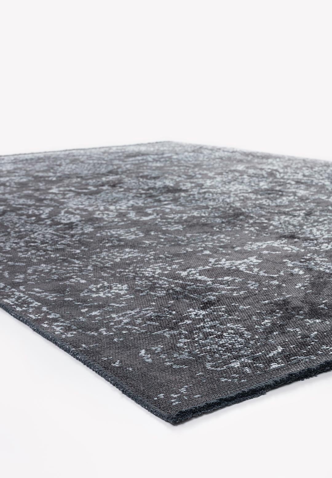 CLASSY ICE BLUE - CHARCOAL RUG - 4