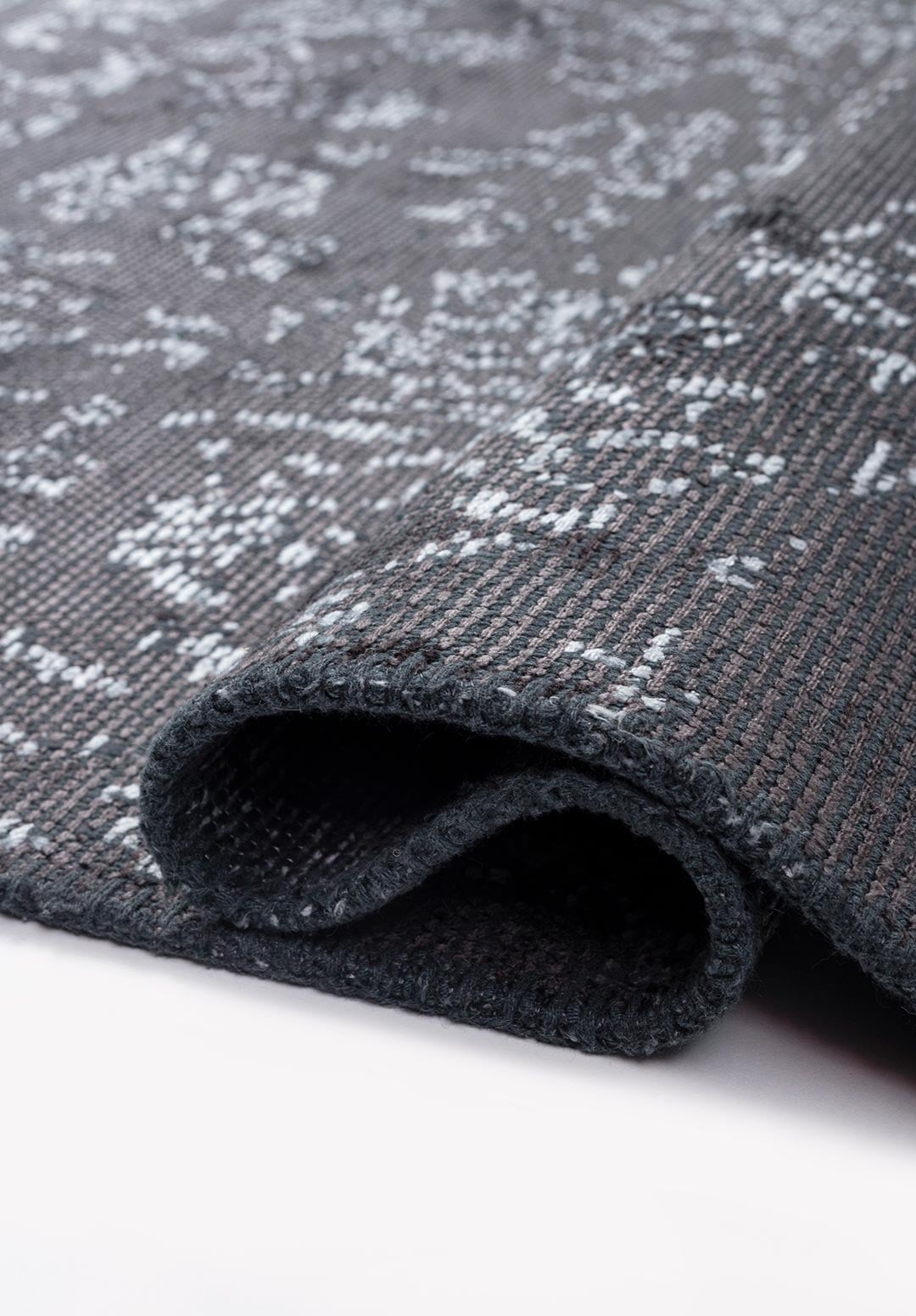 CLASSY ICE BLUE - CHARCOAL RUG - 2