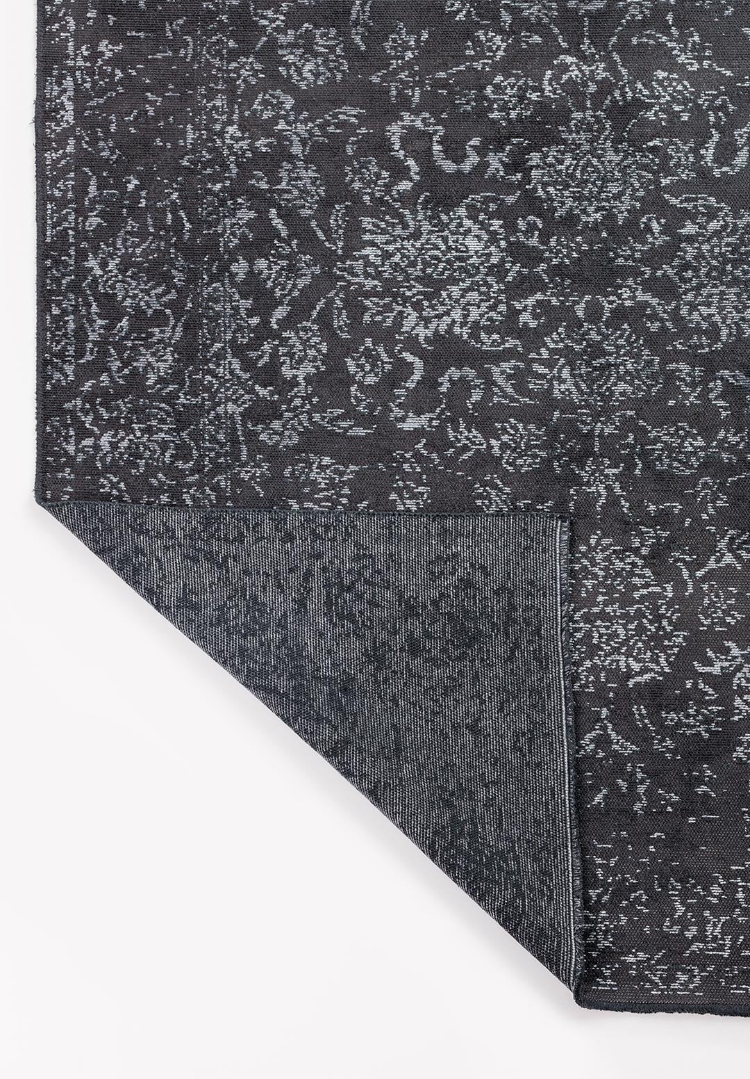 CLASSY ICE BLUE - CHARCOAL RUG - 3