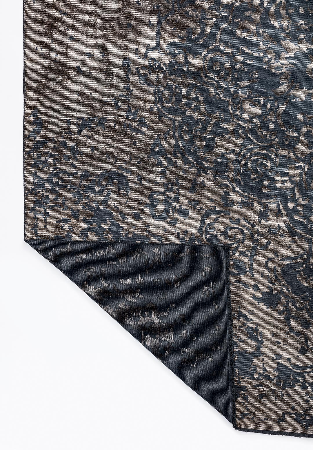 SEAL BLUE - BEIGE RUG - 3