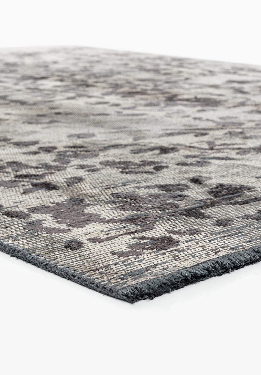 FLORA CHARCOAL - BEIGE RUG - 4