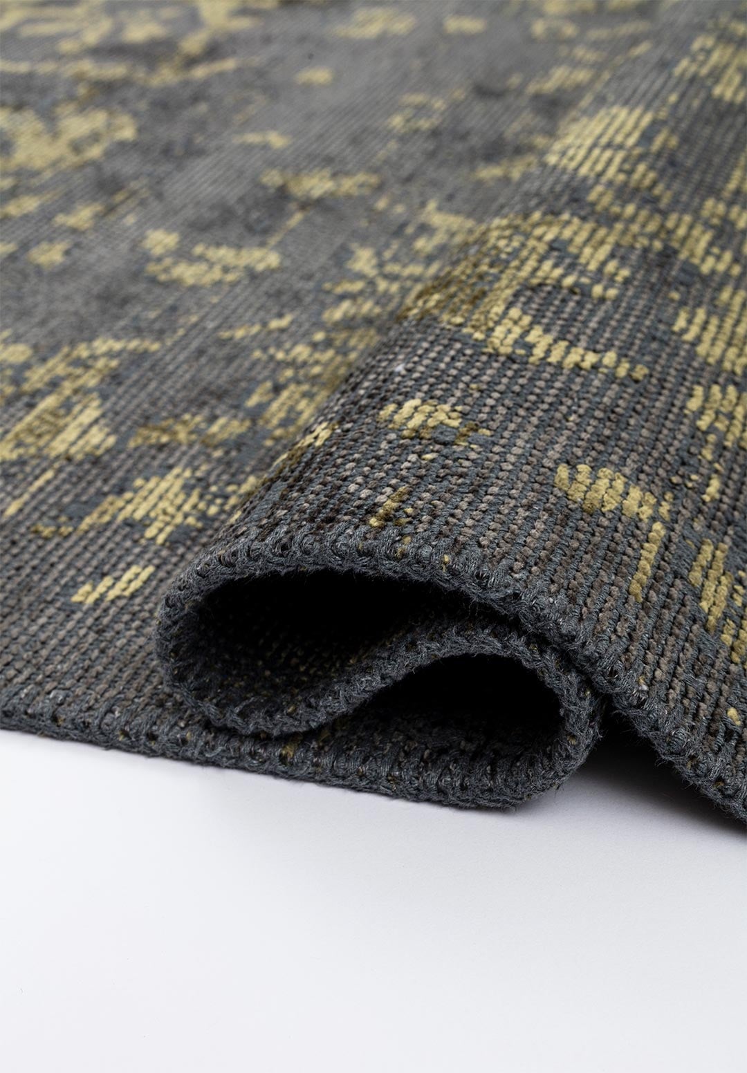 FLORA GREEN - ANTHRACITE RUG - 2