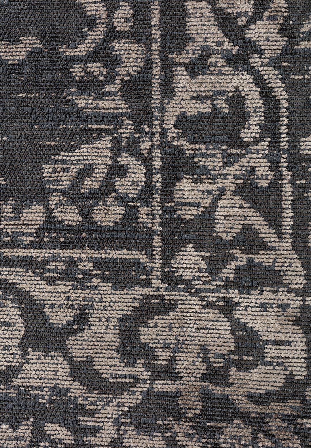FLORA BEIGE - ANTHRACITE RUG - 5