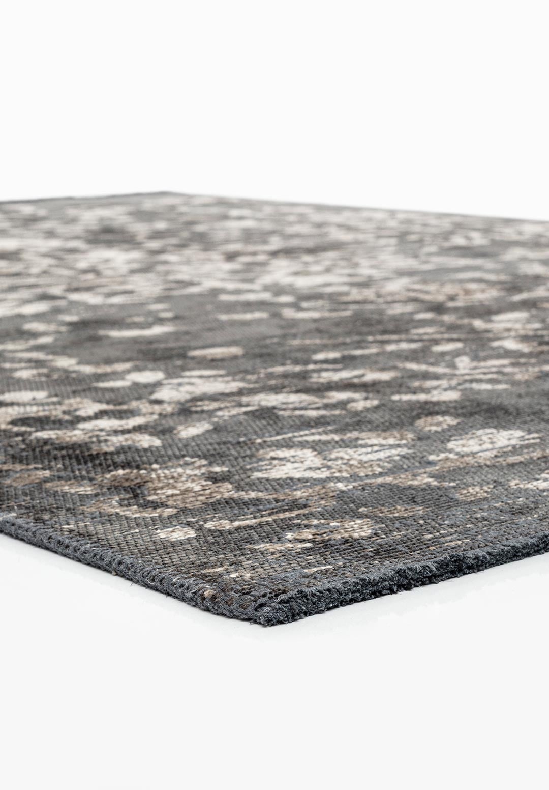 FLORA BEIGE - ANTHRACITE RUG - 4
