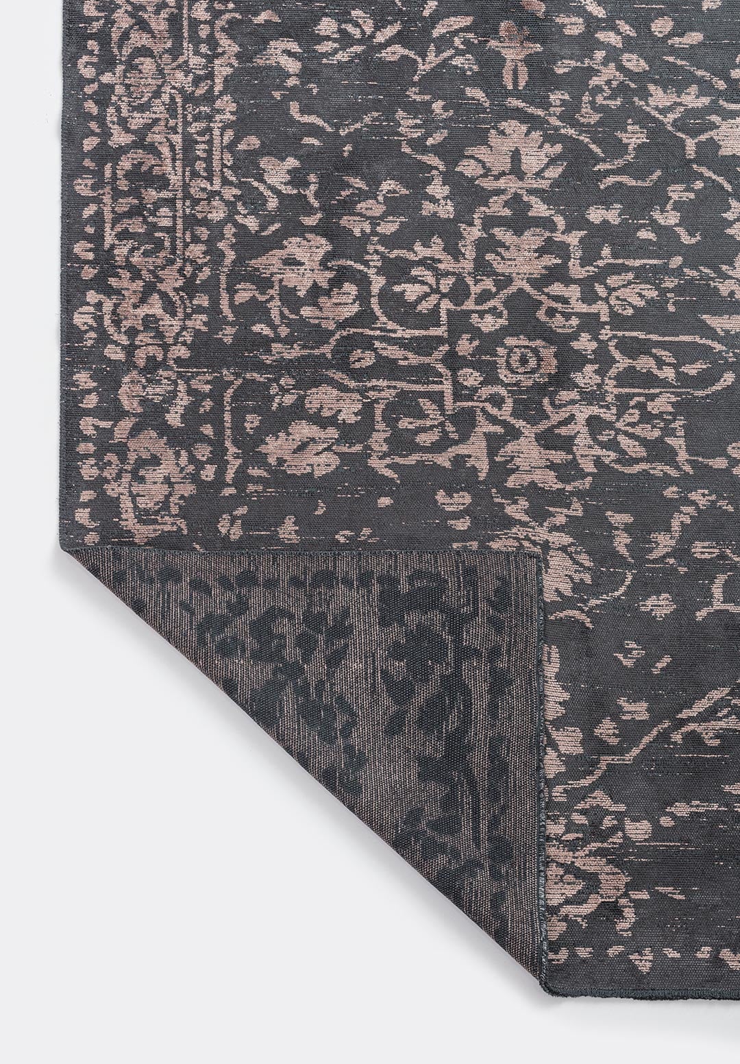 FLORA COPPER - CHARCOAL RUG - 3