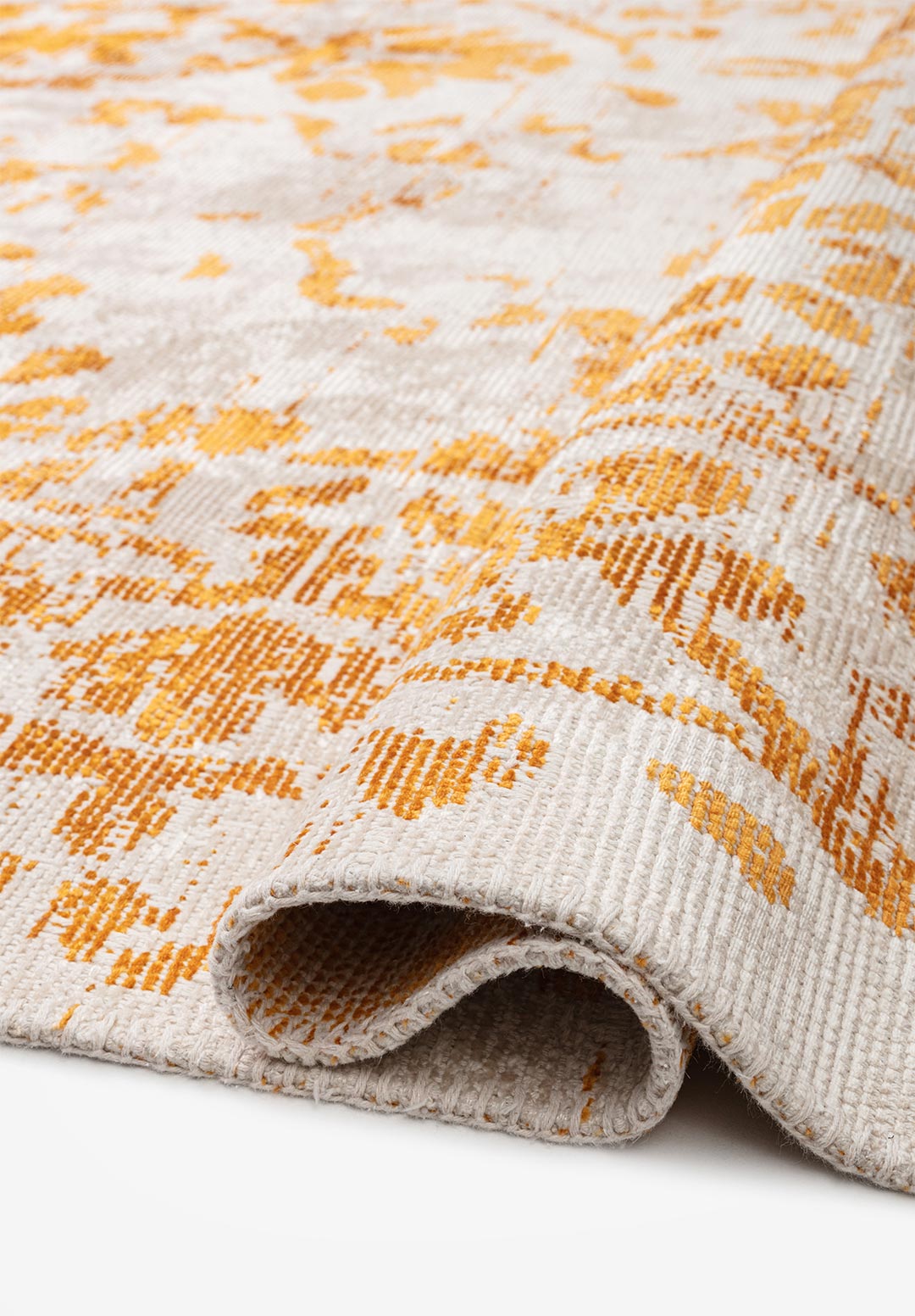 FLORA MUSTARD - ECRU RUG - 2