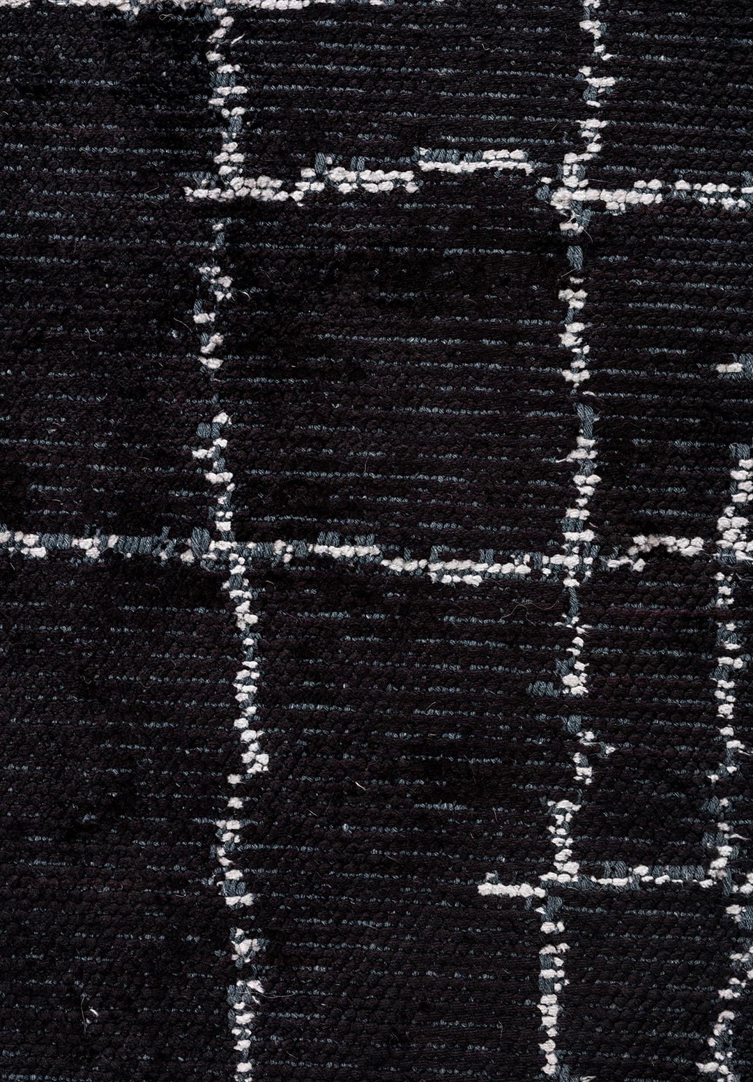 DENT BLACK - LIGHT CREAM RUG - 5