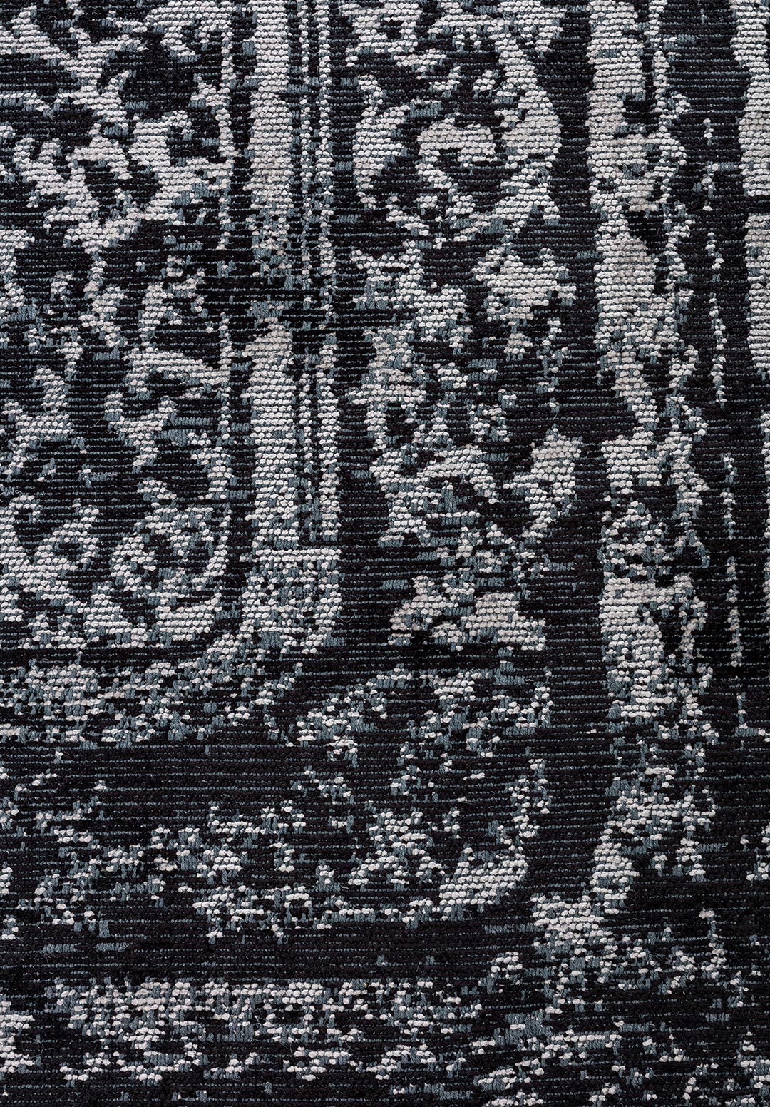 BABYLON BLACK - GREY RUG - 5