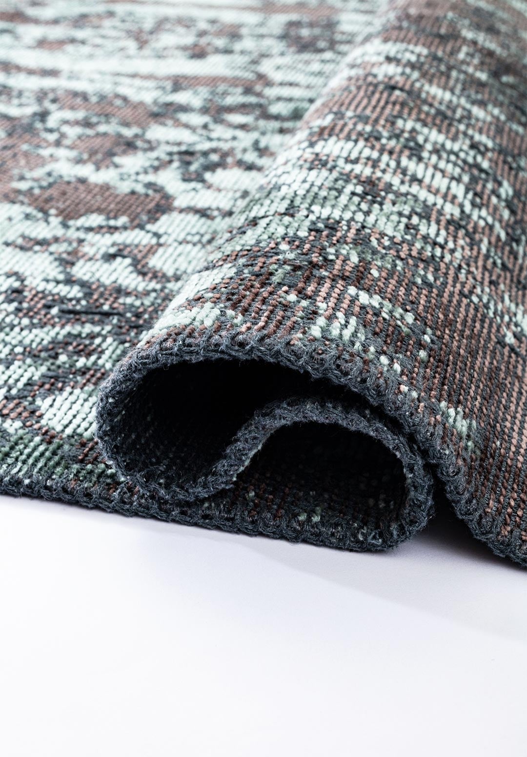 CAESAR DARK MINK - RIVER GREEN RUG - 2