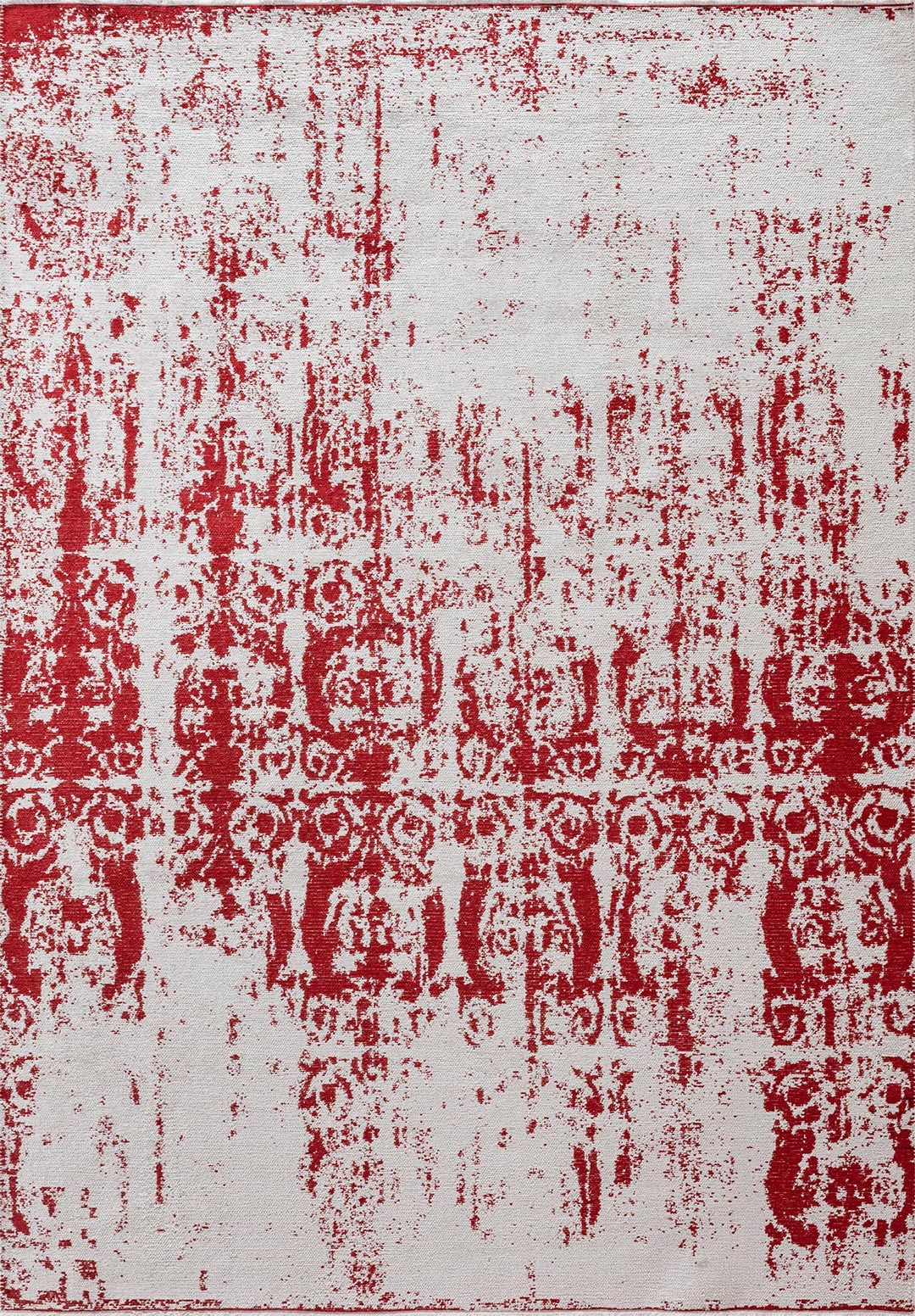 CAESAR ECRU - RED RUG