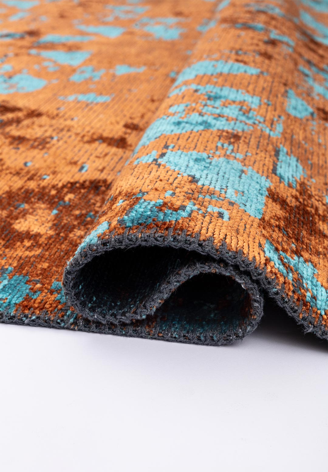 TRIANGLE TERRA - TURQUOISE RUG - 2