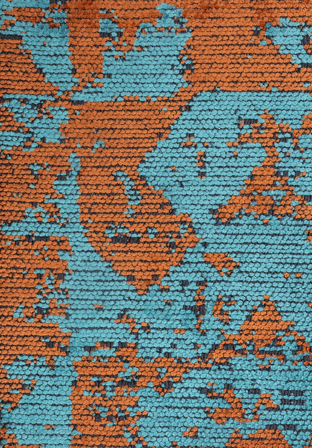 TRIANGLE TERRA - TURQUOISE RUG - 5