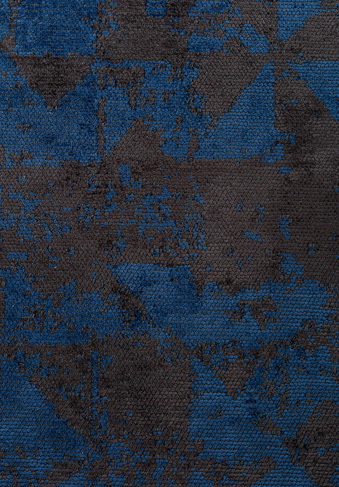 TRIANGLE CHARCOAL - NAVY BLUE RUG - 5