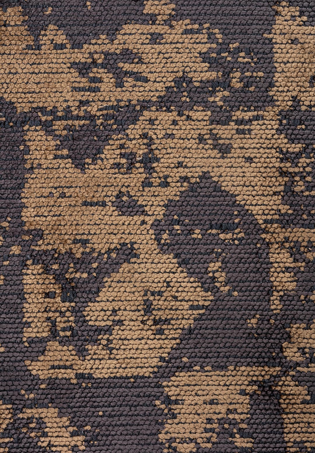TRIANGLE CHARCOAL - LIGHT BROWN RUG - 5