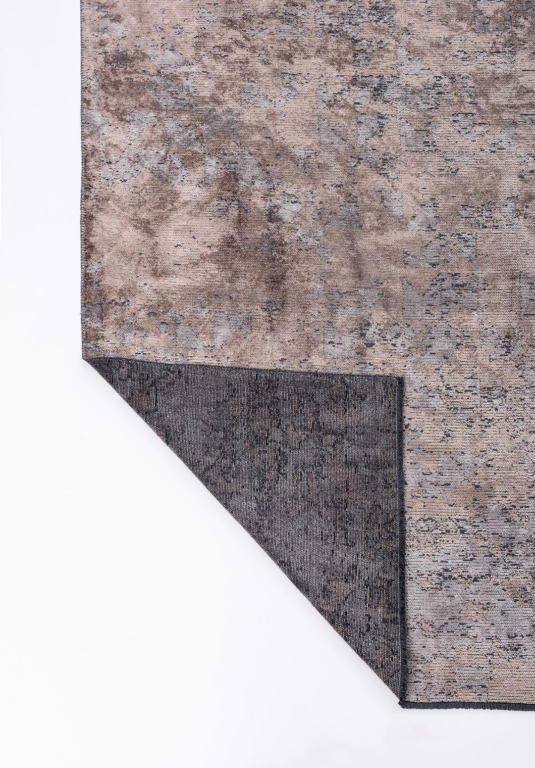 TRIANGLE NOUGAT - GREY RUG - 3