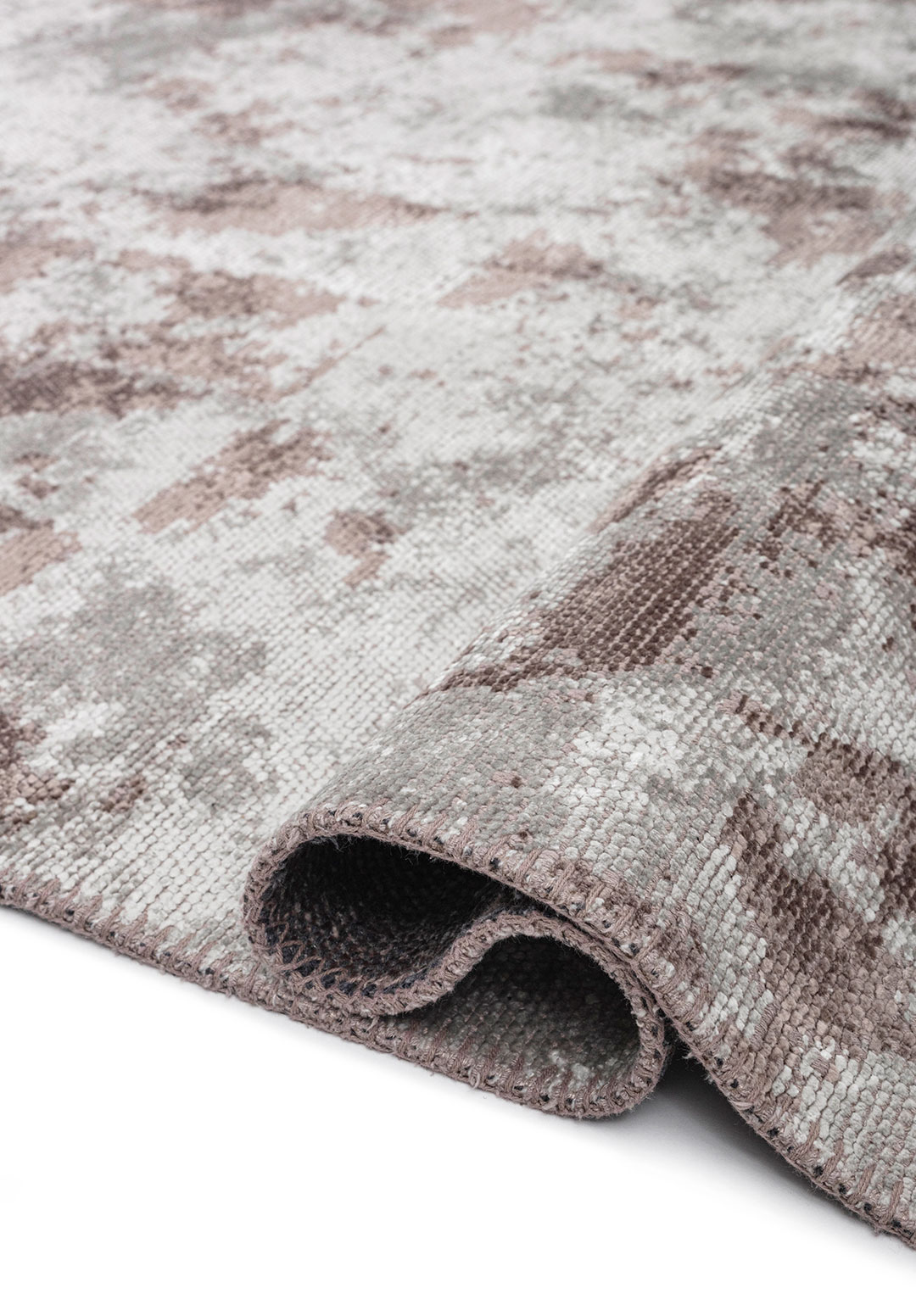 TRIANGLE LIGHT GREY - DARK GREY RUG - 2