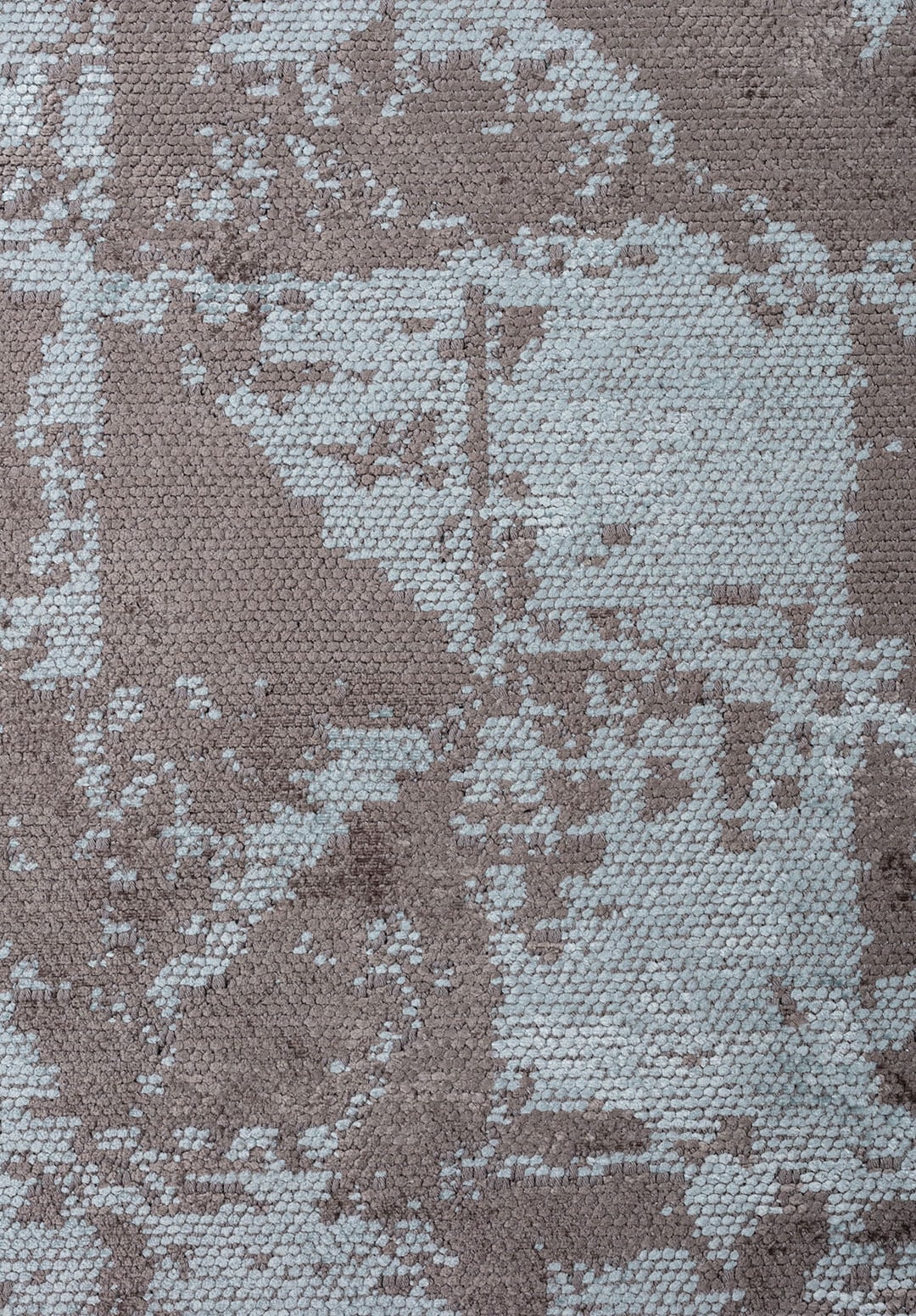 TRIANGLE ICE BLUE - DARK GREY RUG - 5