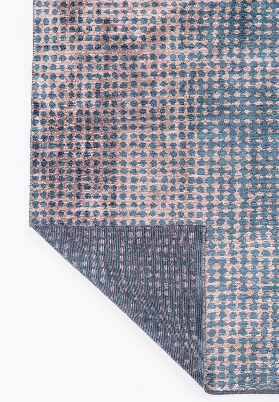 DOTS COPPER - PETROL RUG - 3