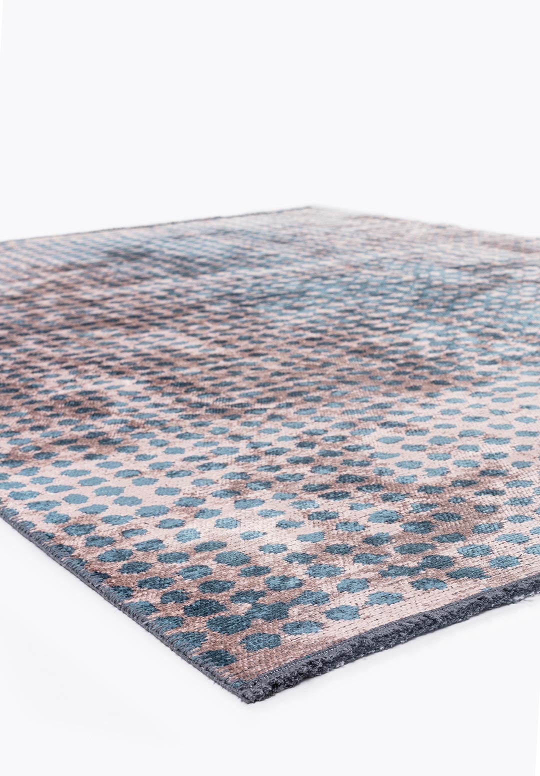 DOTS COPPER - PETROL RUG - 4