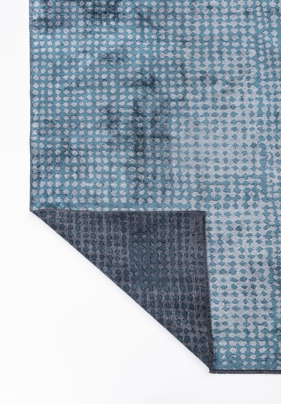 DOTS PETROL - BLUE RUG - 3