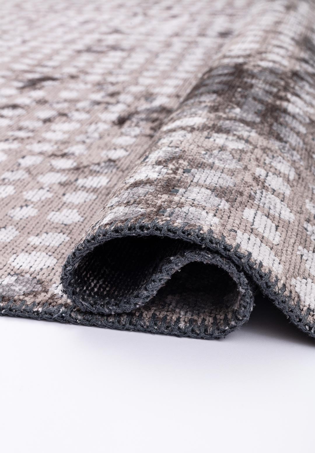 DOTS DARK GREY - LIGHT GREY RUG - 2