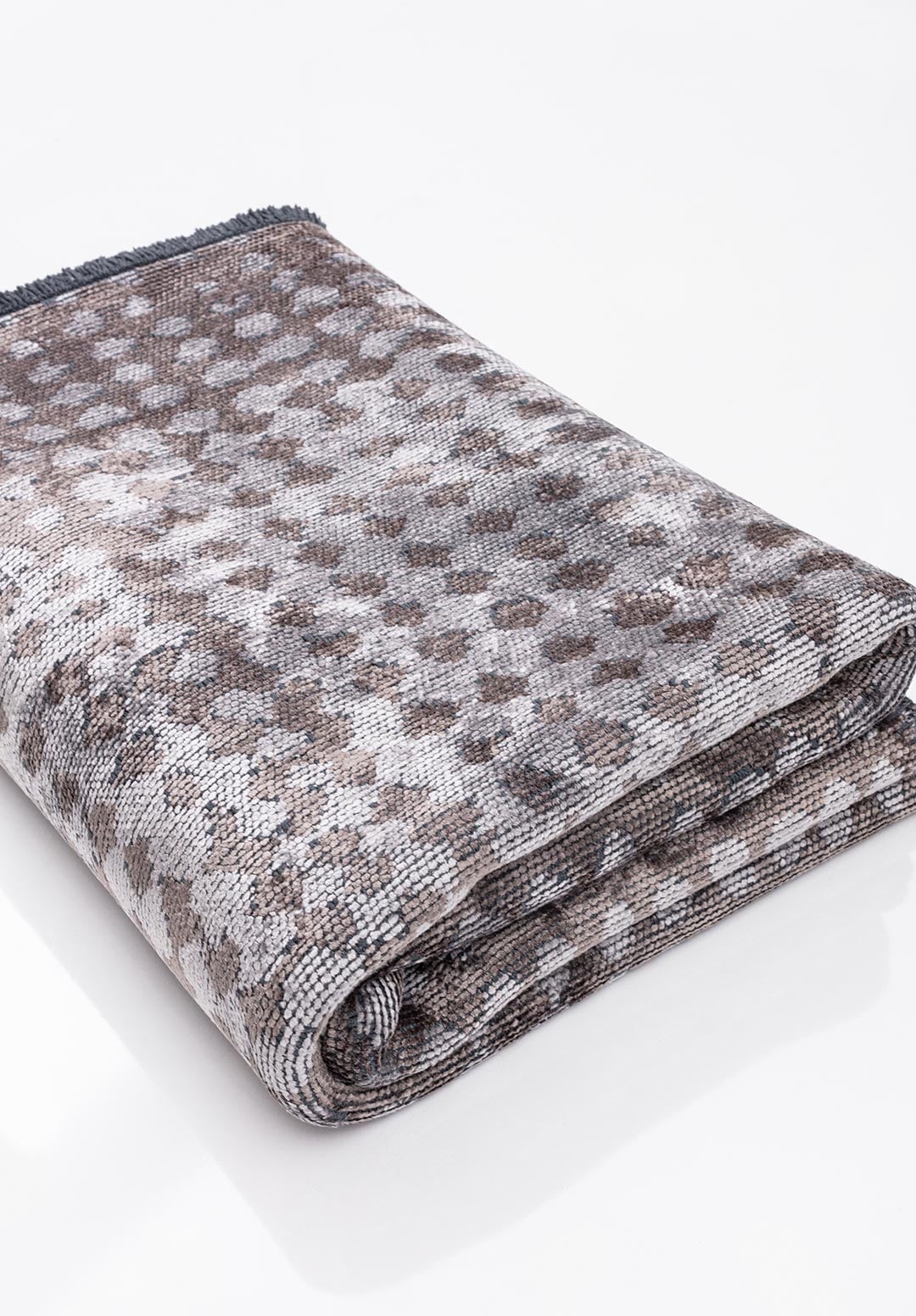 DOTS DARK GREY - LIGHT GREY RUG - 4