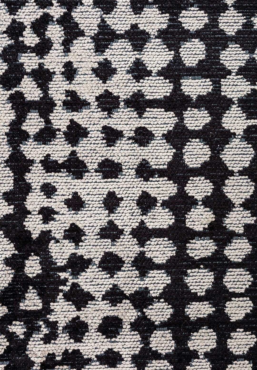 DOTS BLACK - CREAM RUG - 5
