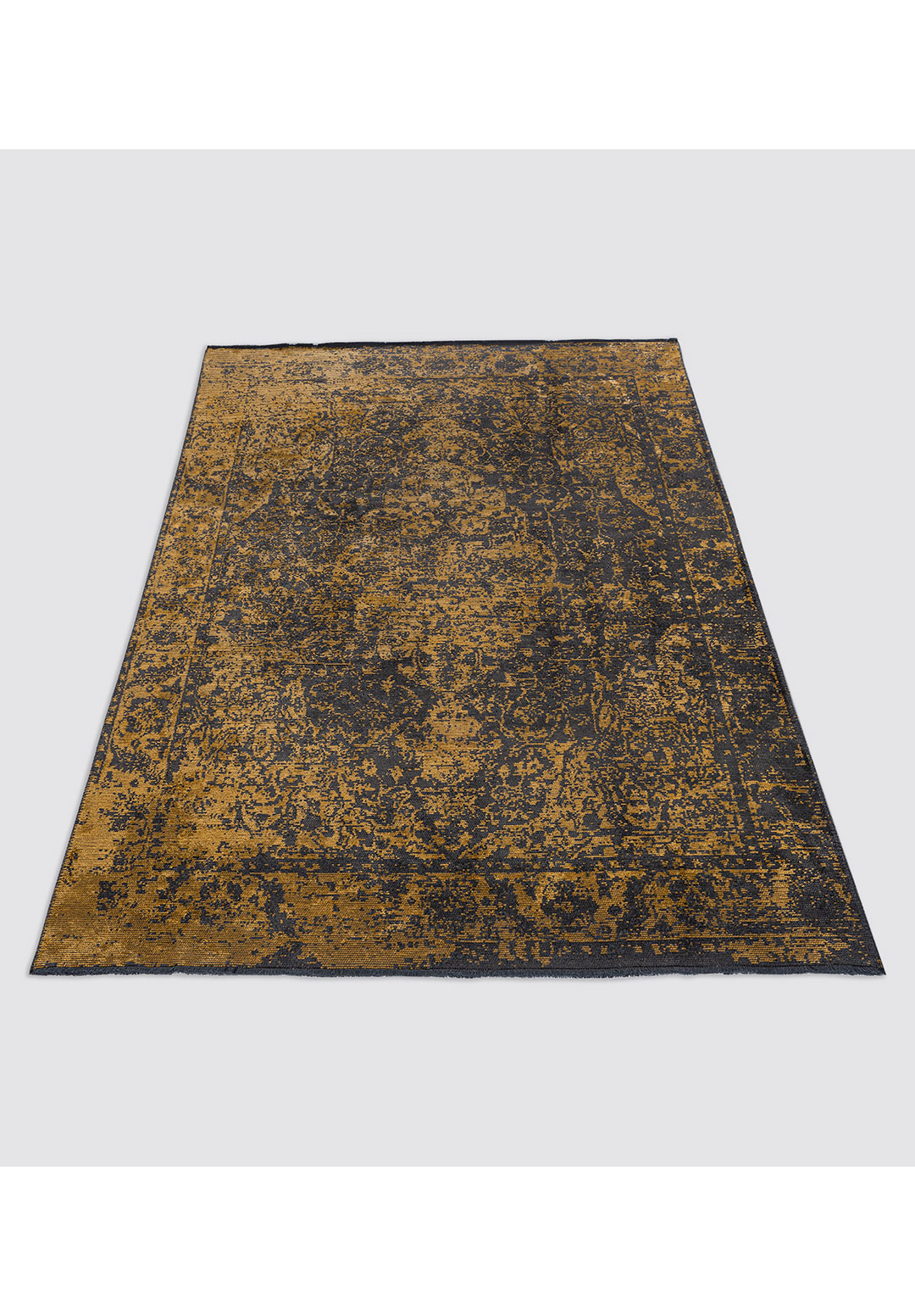 GLORY MUSTARD - ANTHRACITE RUG - 6