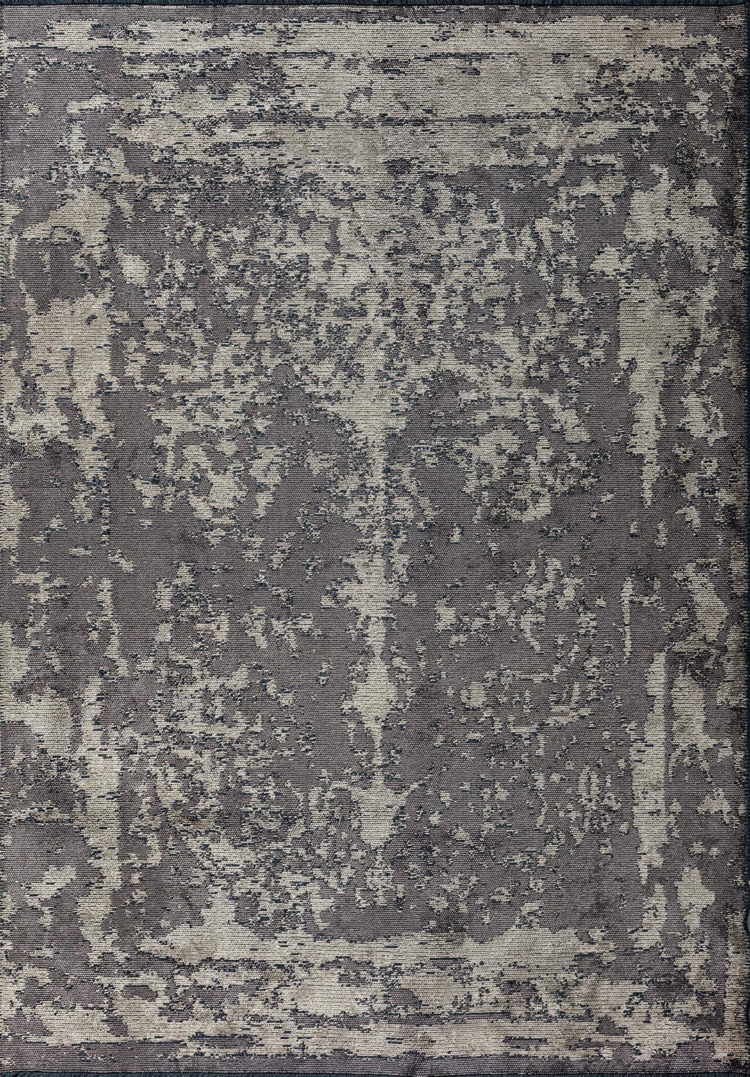 RISE BEIGE - DARK GREY RUG - 1