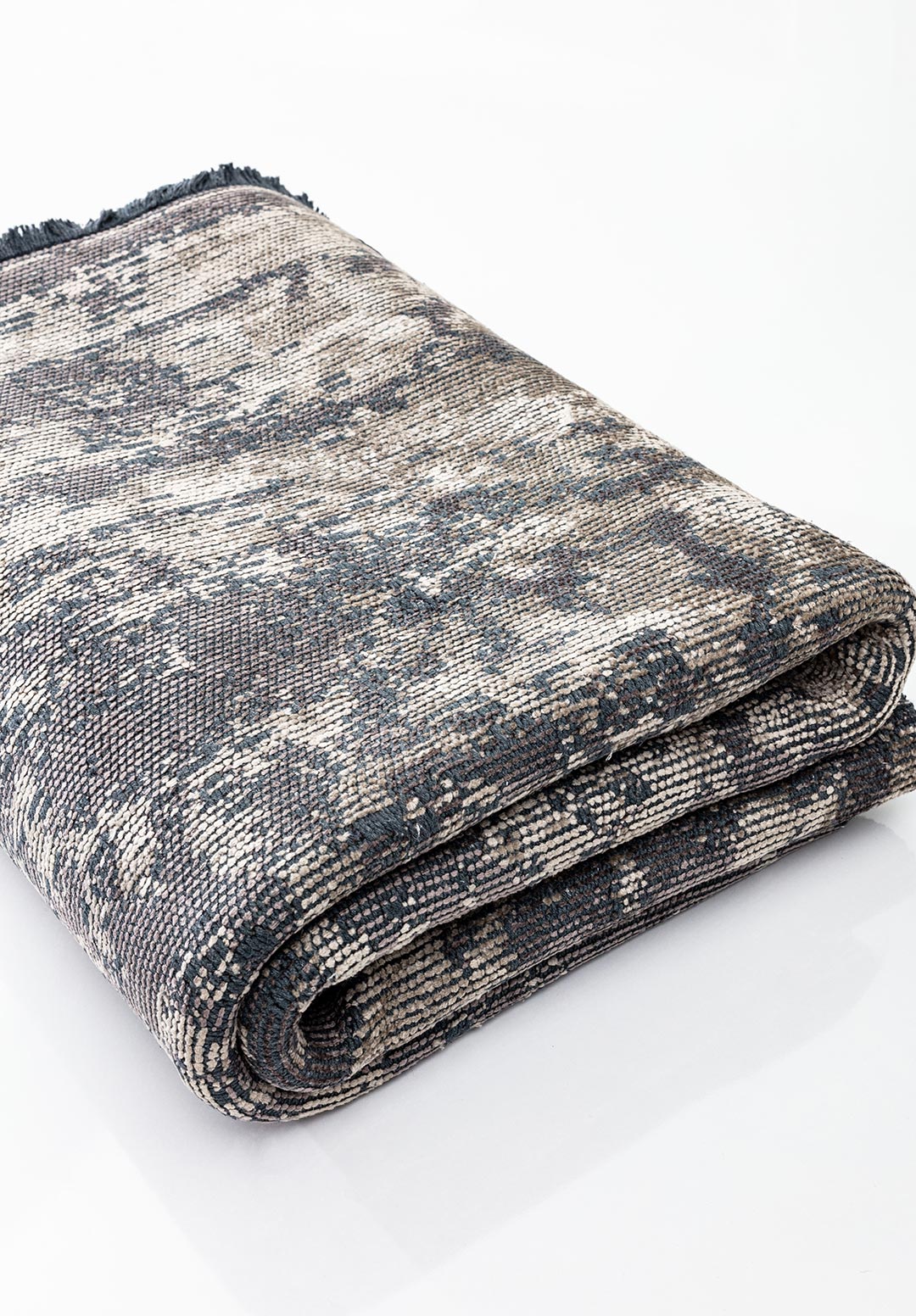 RISE BEIGE - DARK GREY RUG - 4