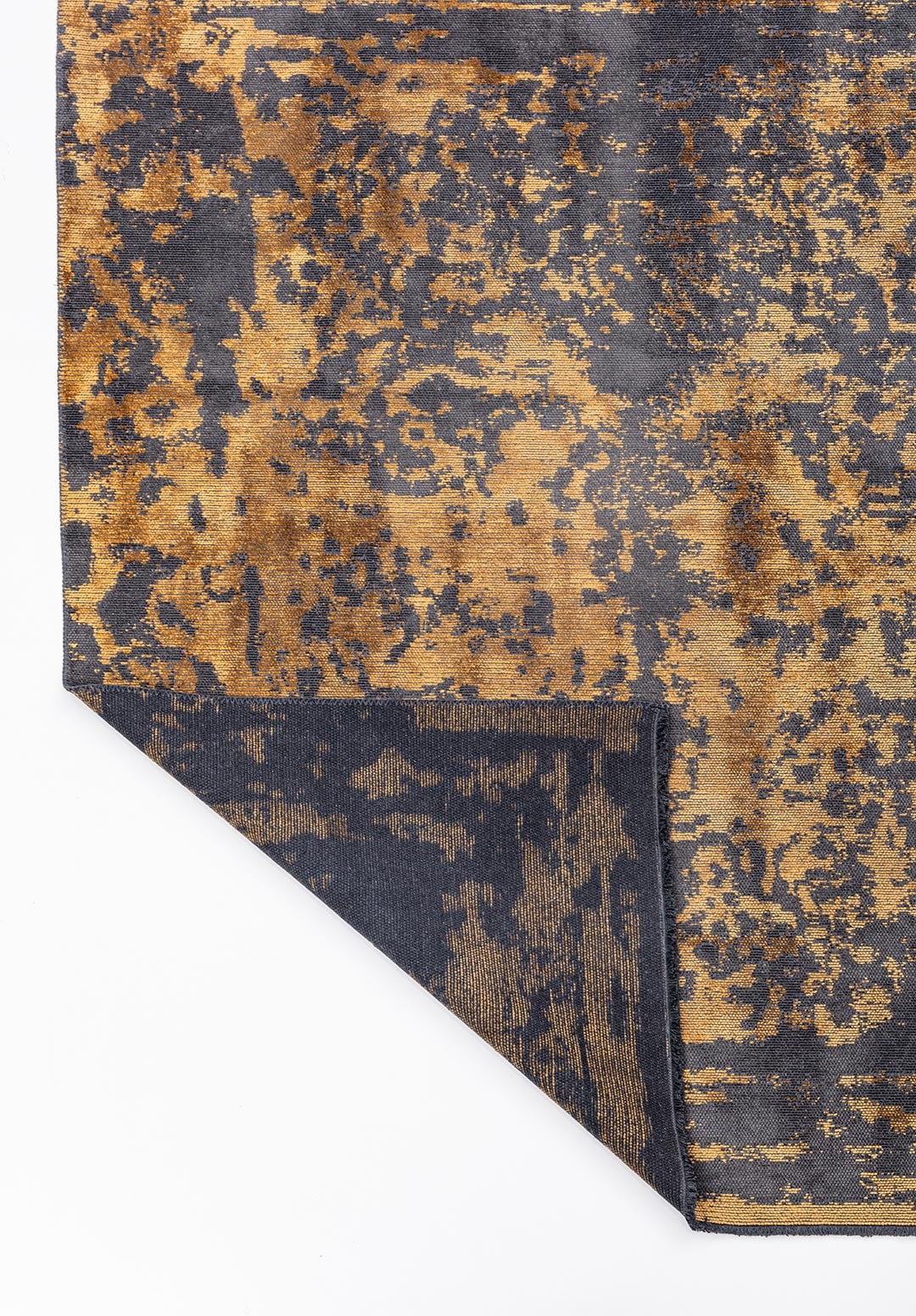 RISE ANTHRACITE - MUSTARD RUG - 3