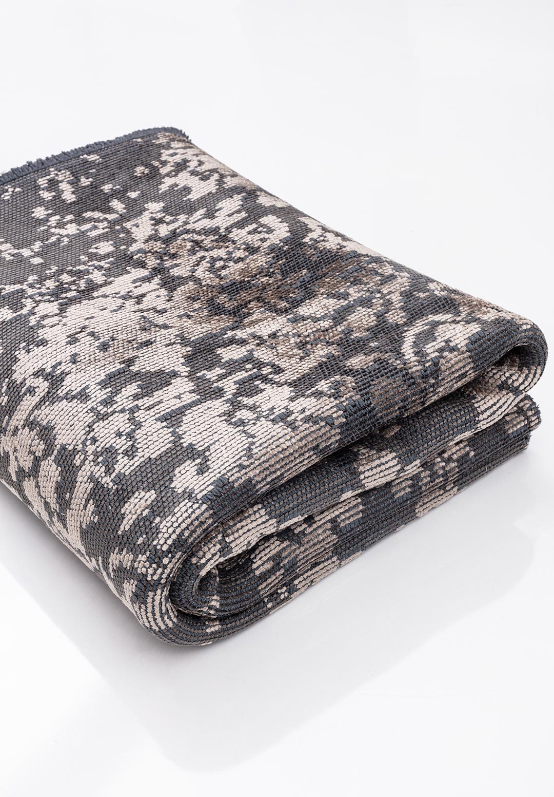 DAMASKO ANTHRACITE - BEIGE RUG - 4