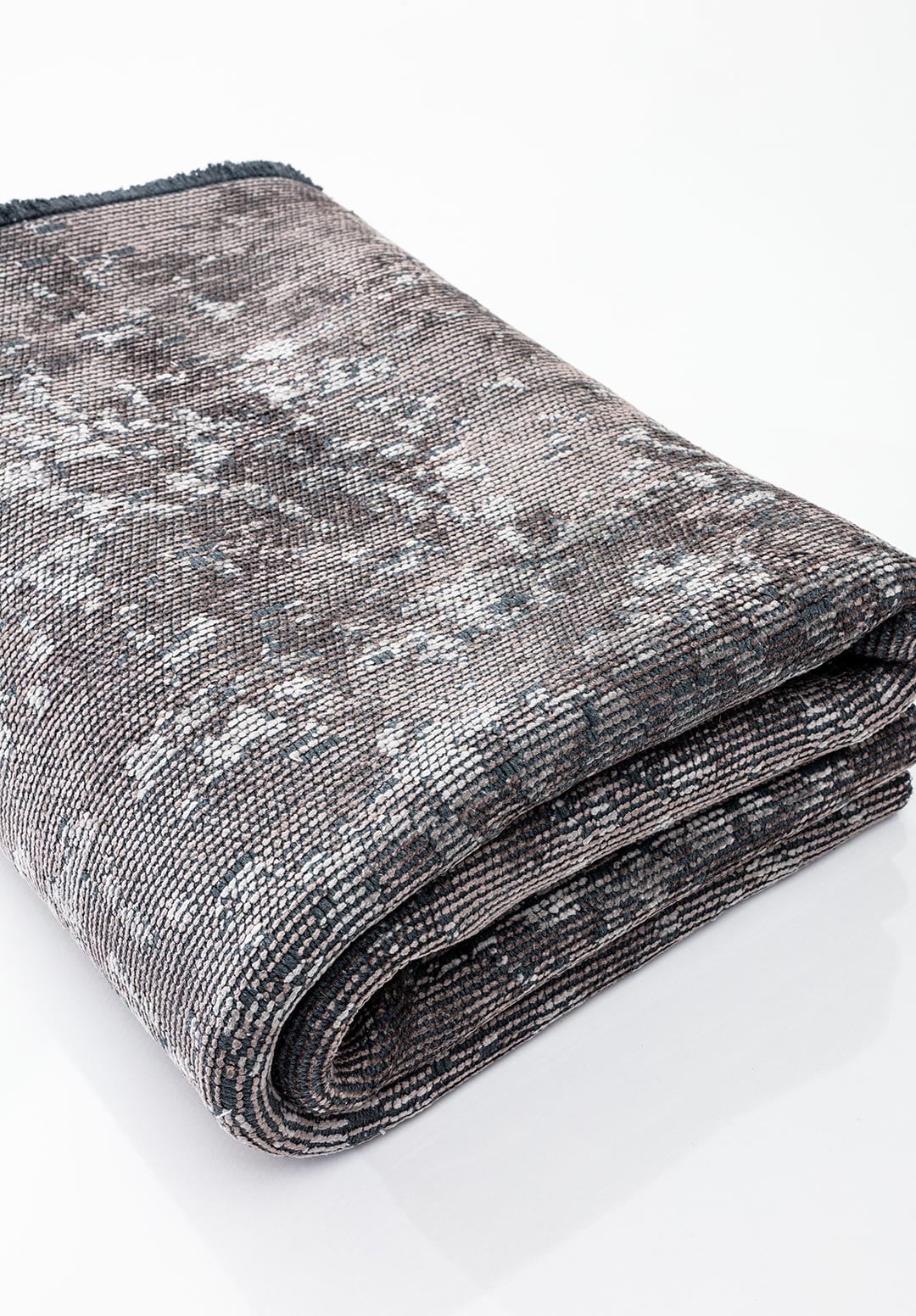 DAMASKO DARK GREY - GREY RUG - 4