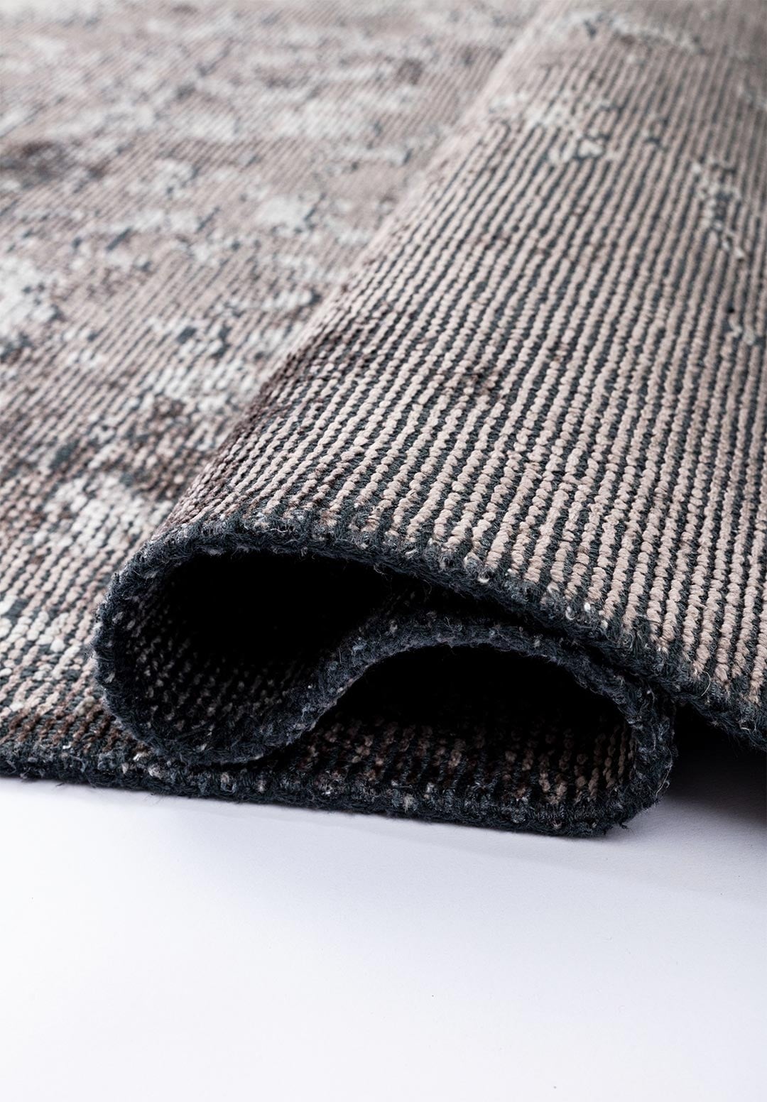 DAMASKO DARK GREY - GREY RUG - 2