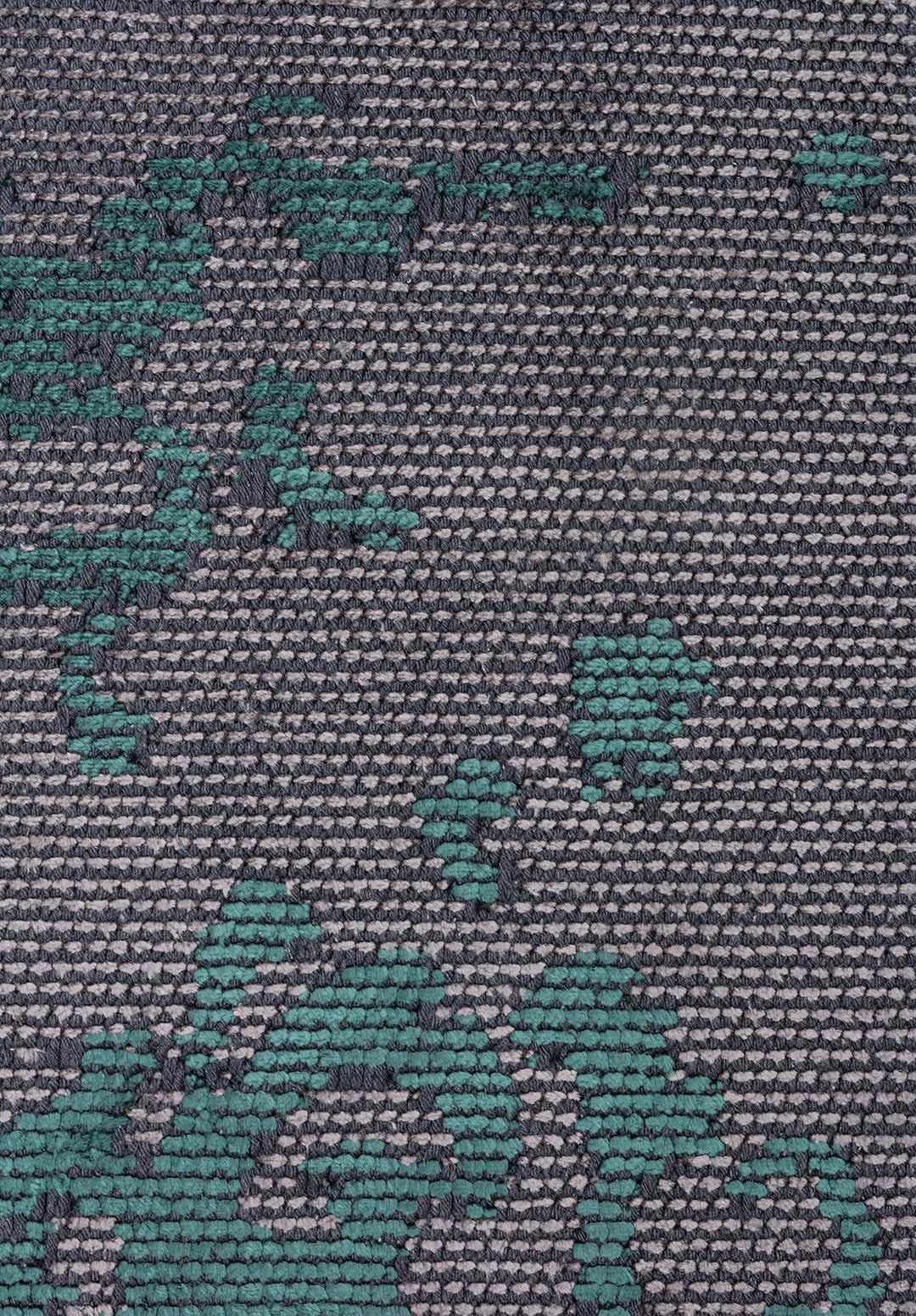 GRACE DARK GREEN - GREY RUG - 5