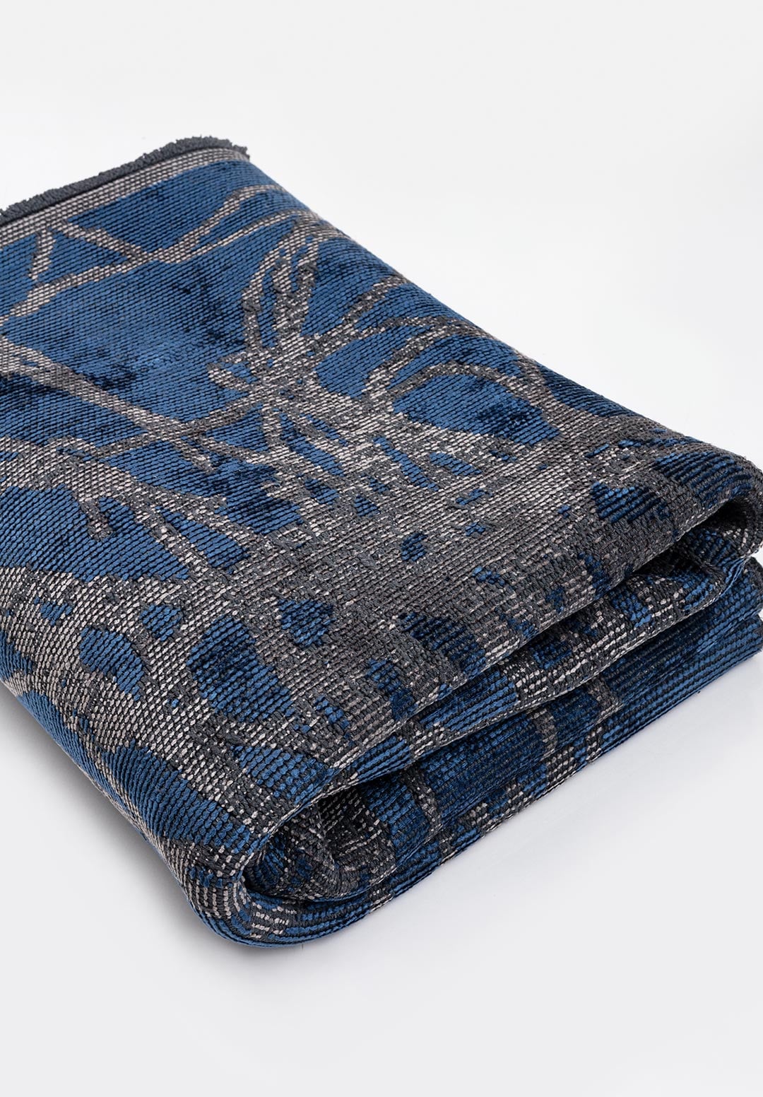 SPLASH NAVY BLUE - GREY RUG - 4
