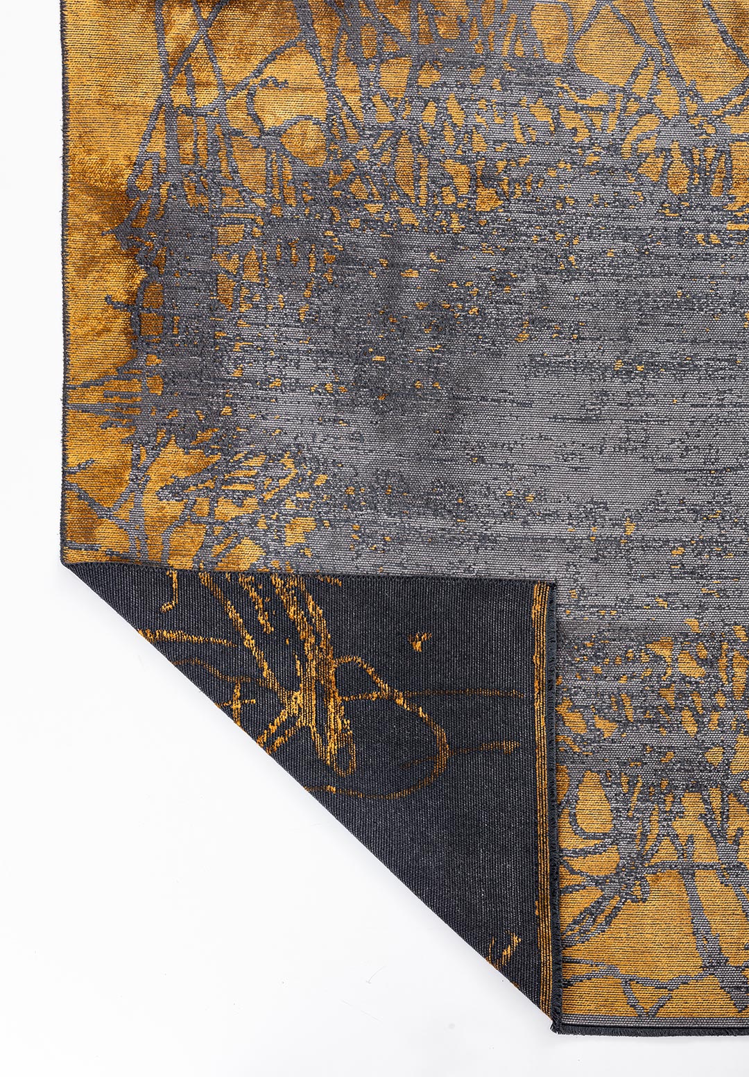 SPLASH MUSTARD - GREY RUG - 3