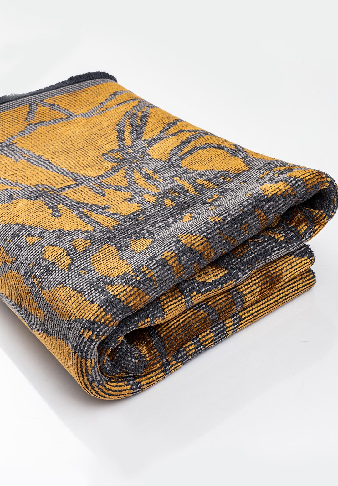SPLASH MUSTARD - GREY RUG - 4