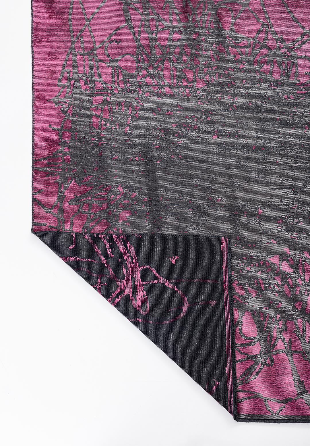 SPLASH PINK - GREY RUG - 3
