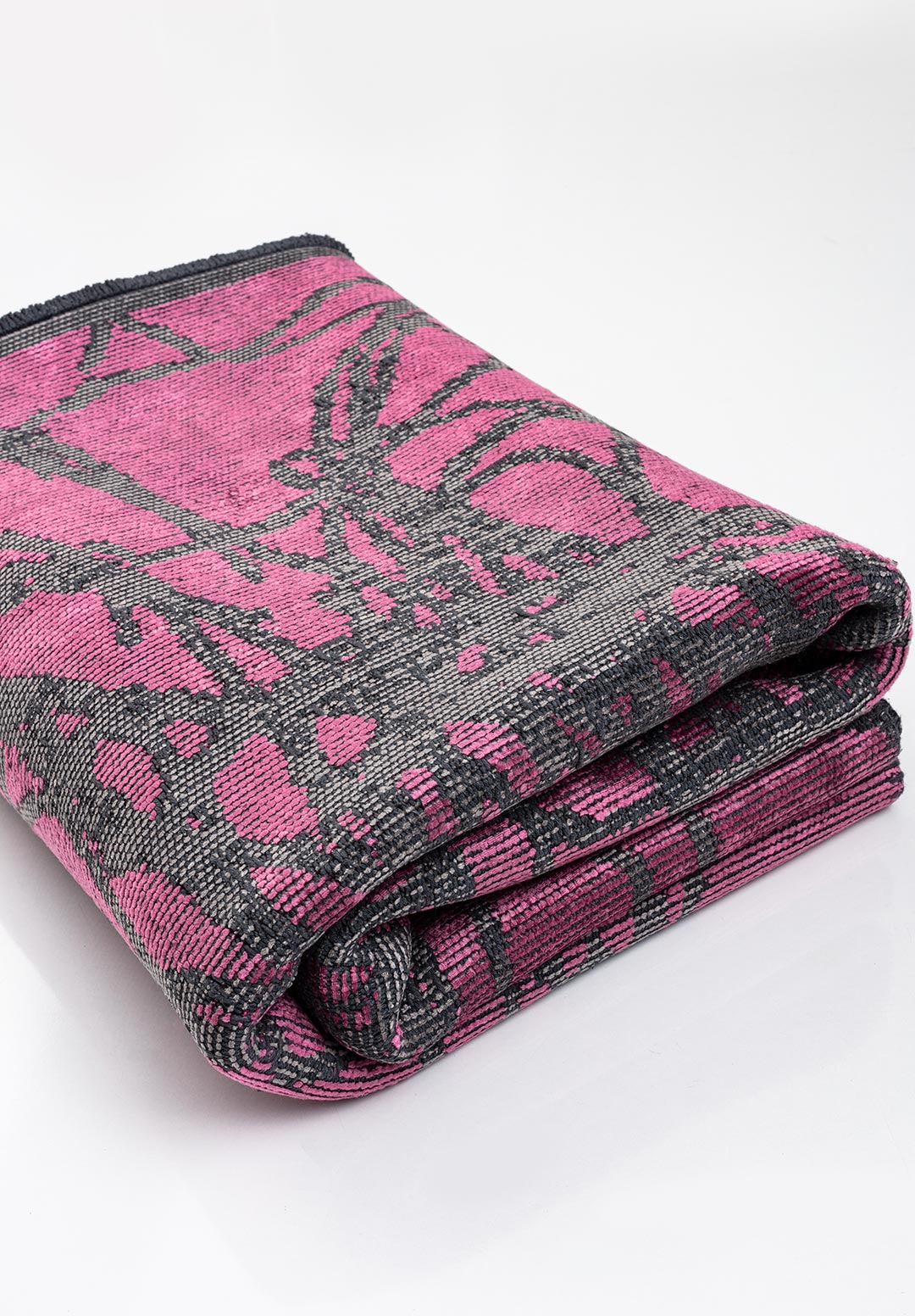 SPLASH PINK - GREY RUG - 4