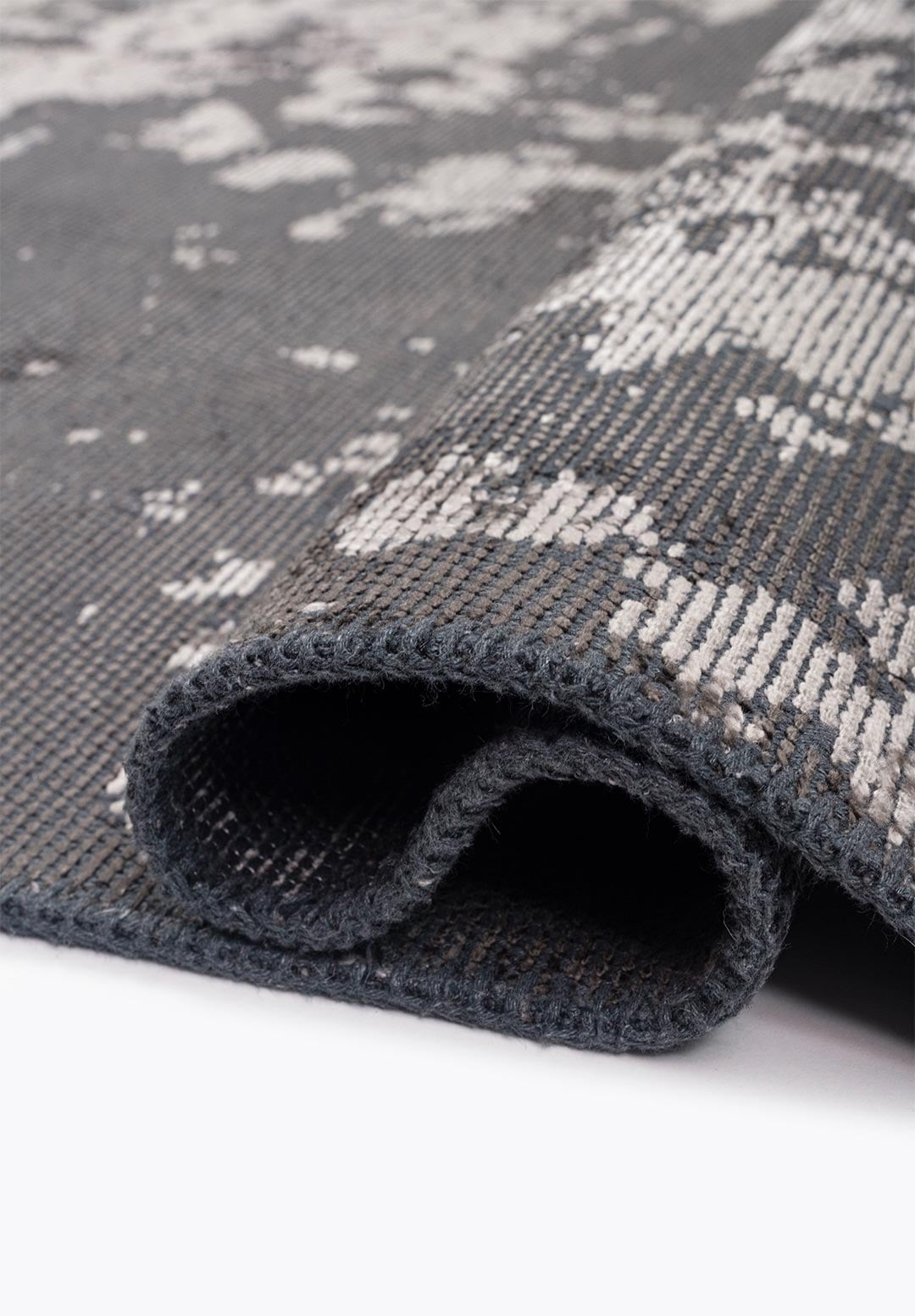 INK ANTHRACITE - BEIGE RUG - 2