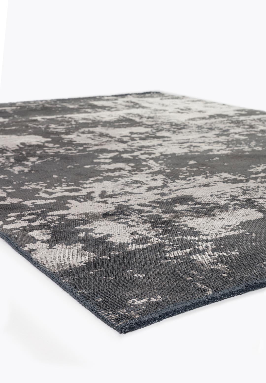INK ANTHRACITE - BEIGE RUG - 4