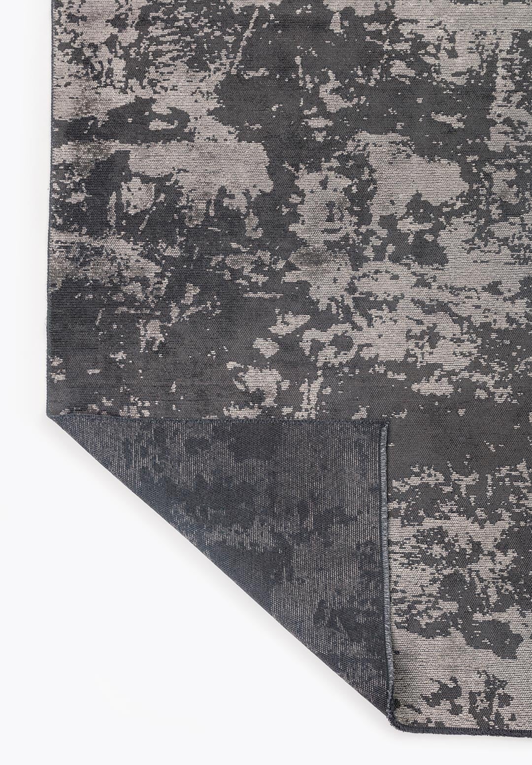 INK ANTHRACITE - BEIGE RUG - 3