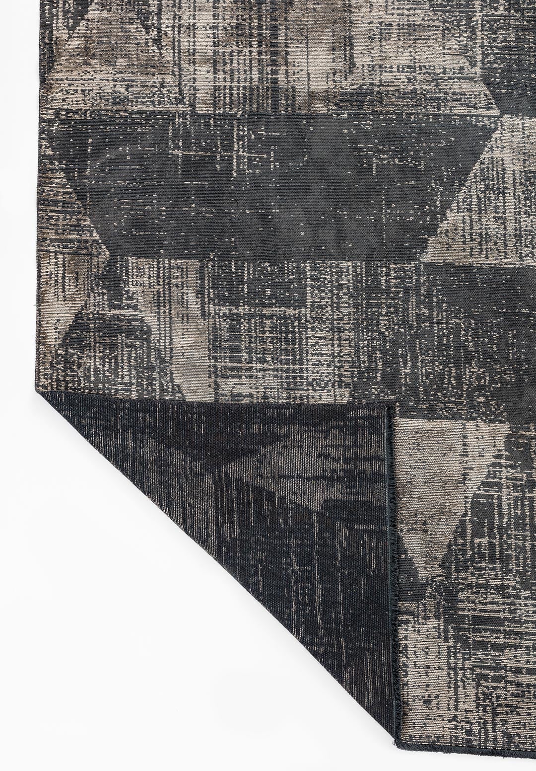 SHARP BEIGE - ANTHRACITE RUG - 3
