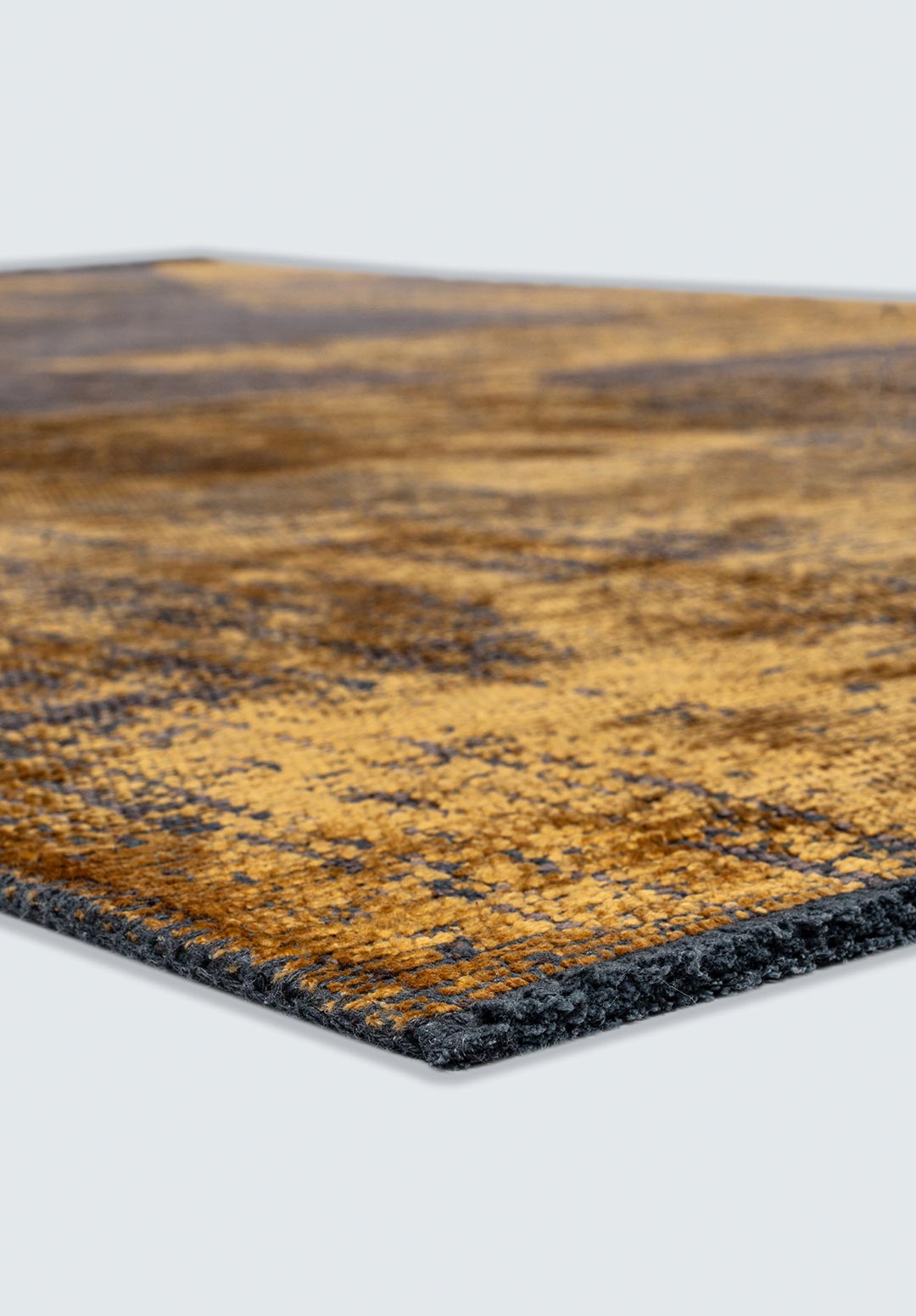 SHARP MUSTARD - DARK MINK RUG - 4